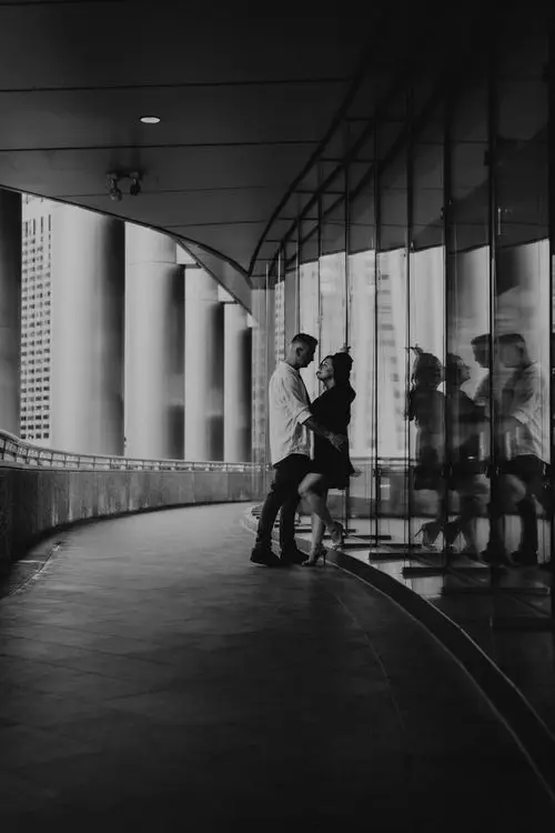 Sandra and Dawid save the date photography by Fountains of Rome
