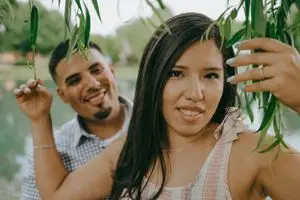 Idaly and Alex love story photography by Fountains of Rome