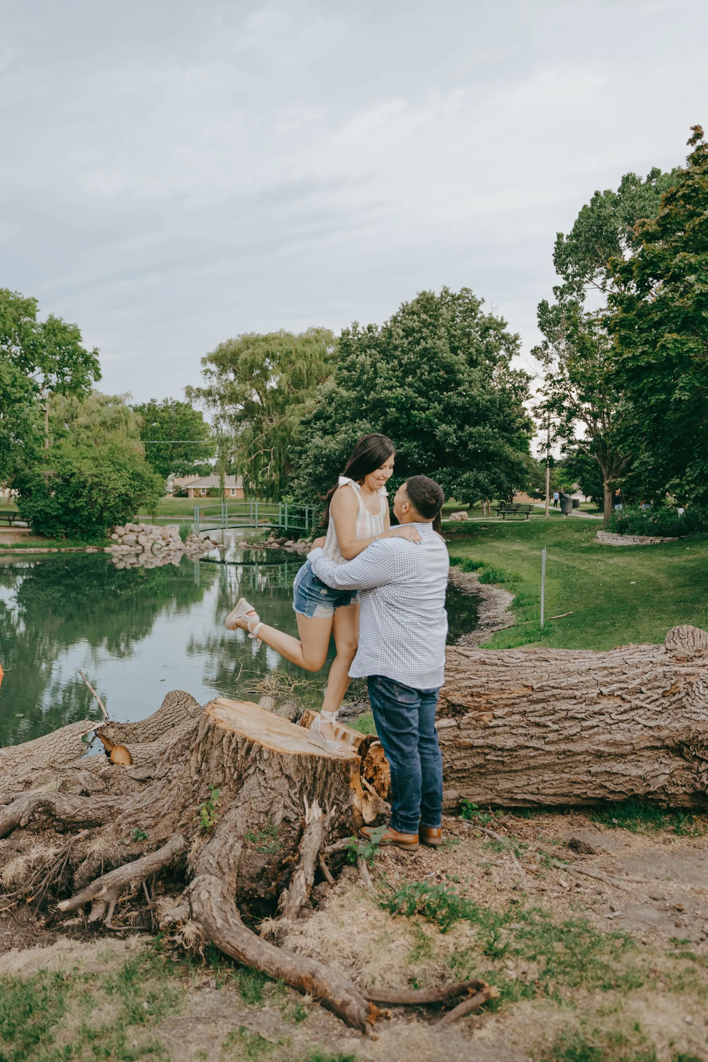 Idaly and Alex love story photography by Fountains of Rome