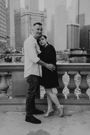 Sandra and Dawid save the date photography by Fountains of Rome