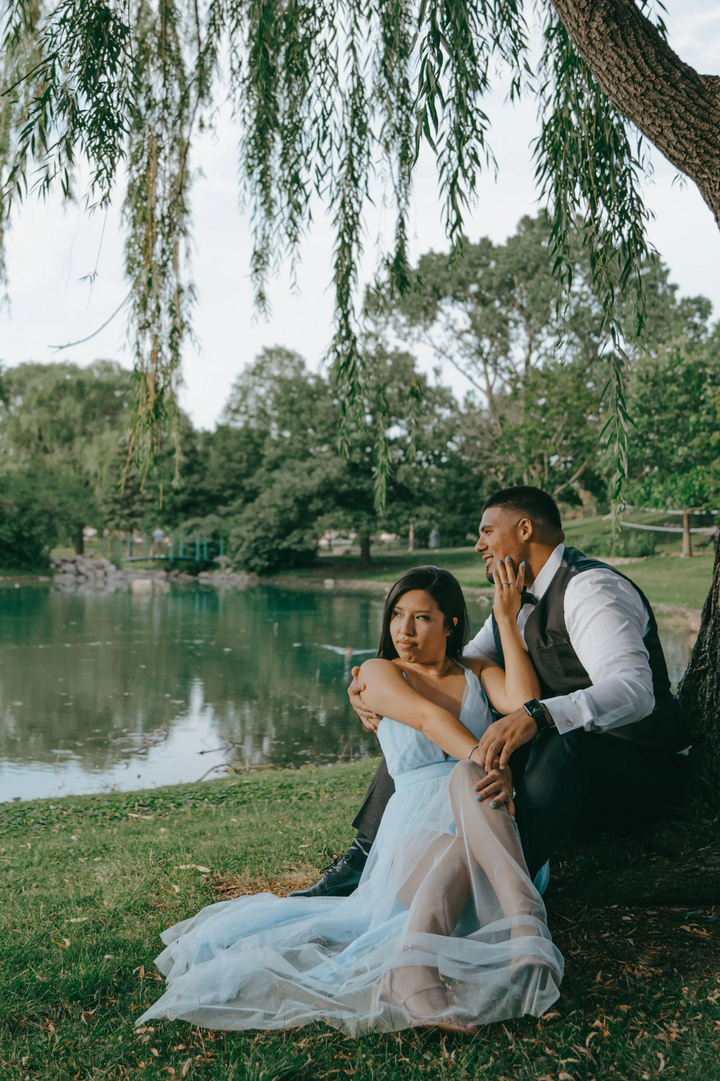 Idaly and Alex love story photography by Fountains of Rome