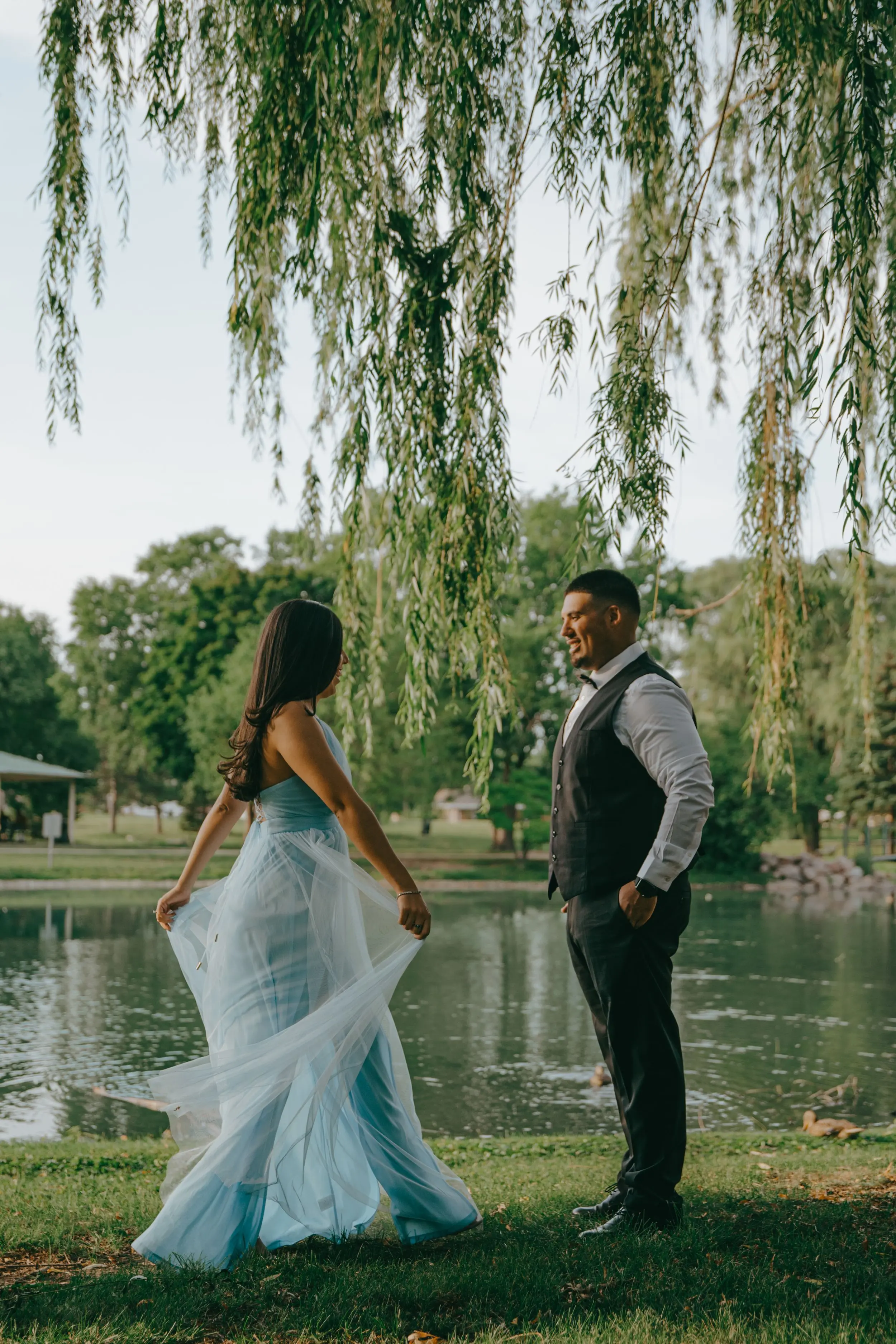 Idaly and Alex love story photography by Fountains of Rome