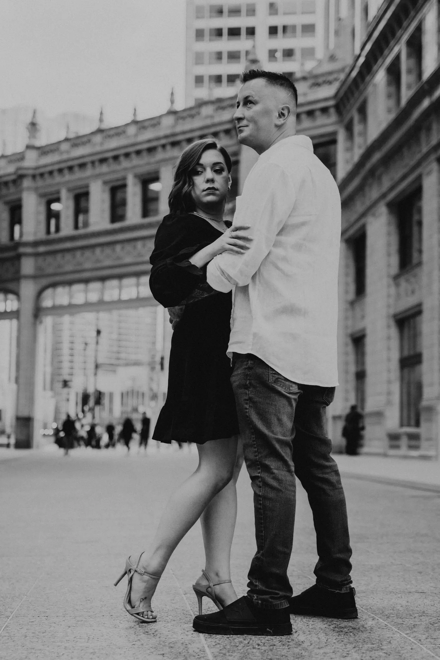 Sandra and Dawid save the date photography by Fountains of Rome