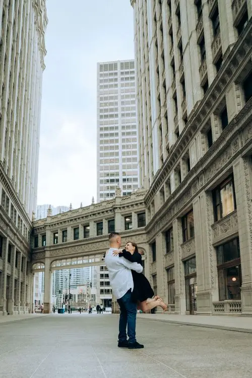 Sandra and Dawid save the date photography by Fountains of Rome