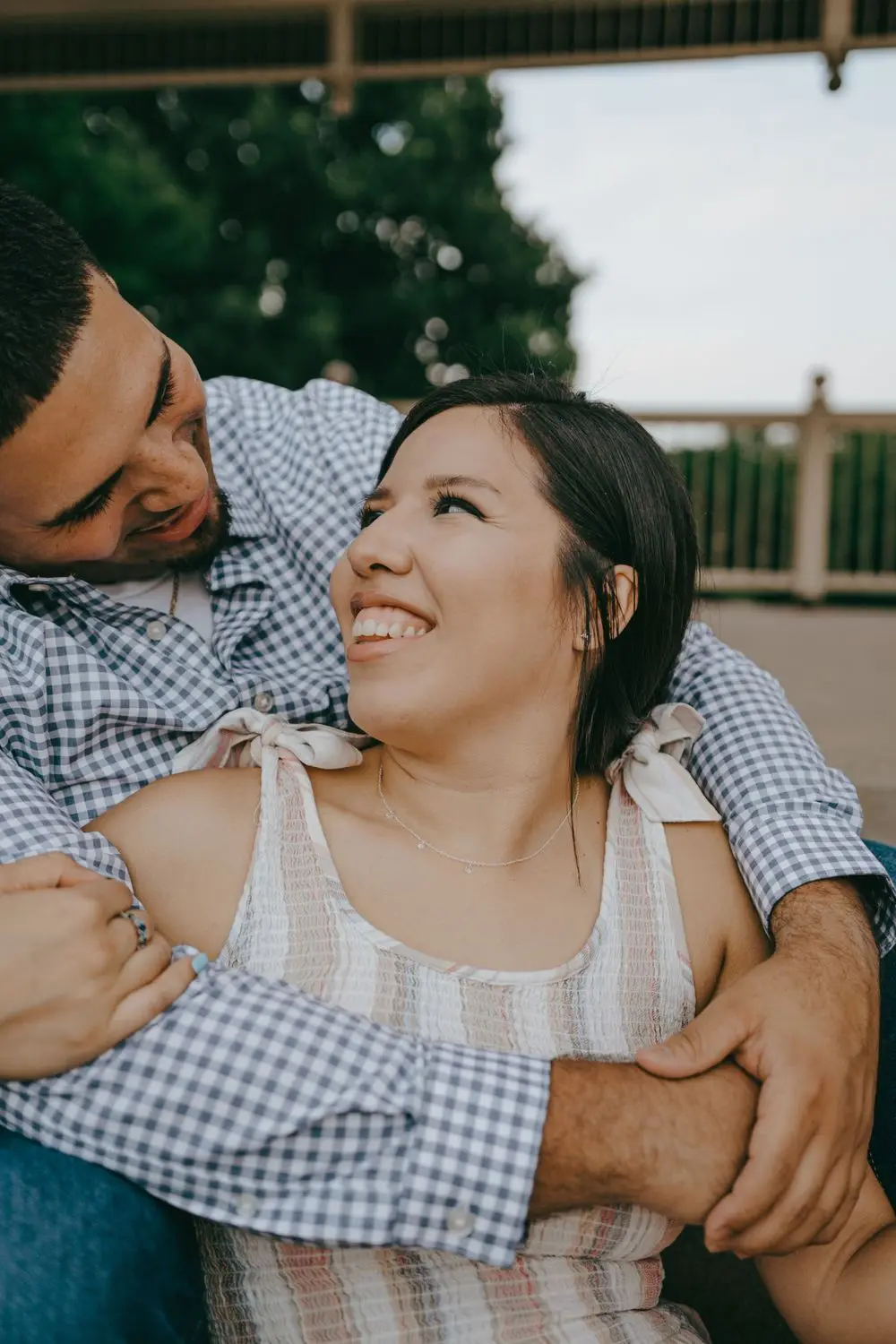 Idaly and Alex love story photography by Fountains of Rome