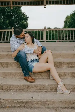 Idaly and Alex love story photography by Fountains of Rome